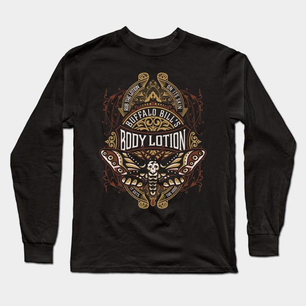 Buffalo Lotion Long Sleeve T-Shirt by CoDDesigns